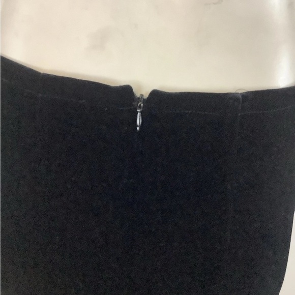 Vintage Cachet Sz S Maxi Velvet Mesh Tulip Hem Whimsigoth Witchy Skirt Black - Picture 6 of 7